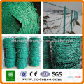 ISO,SGS,BV Anping shunxing factory supply Pvc coated Barbed Wire Fence